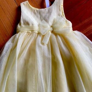 Yellow spring dress